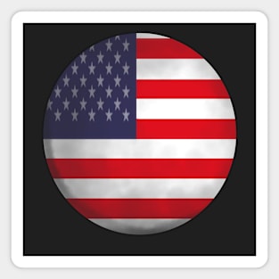 usa flag ball Magnet